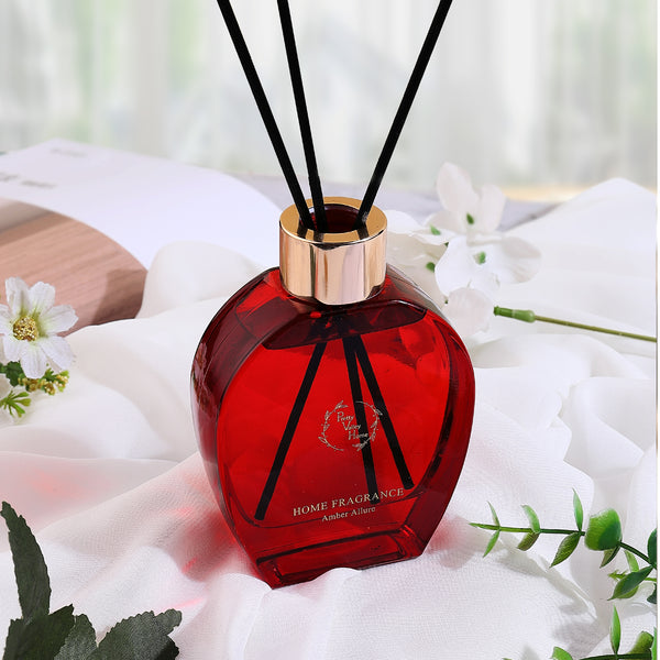 Home Fragrance Diffuser Amber Allure & Refill Gift Box Set