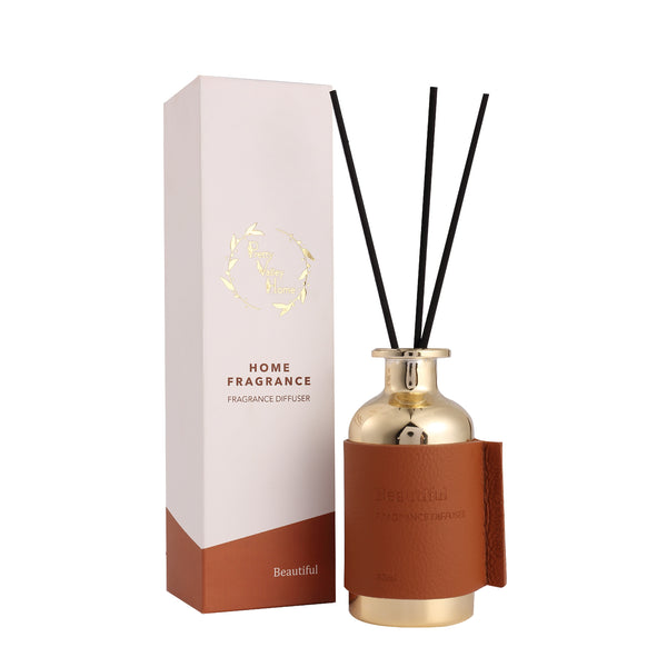 Special Gold Leather Reed Diffuser - 80ml