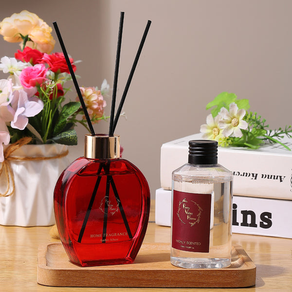 Home Fragrance Diffuser Amber Allure & Refill Gift Box Set