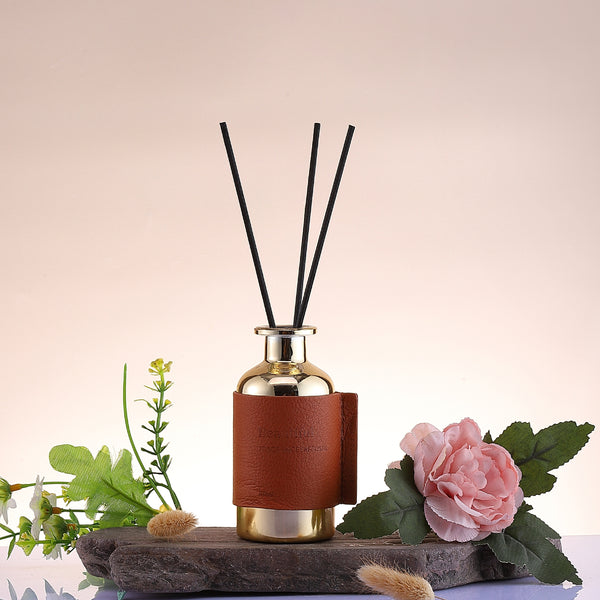 Special Gold Leather Reed Diffuser - 80ml