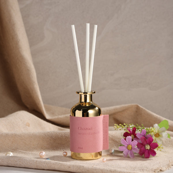 Special Gold Leather Reed Diffuser - 80ml