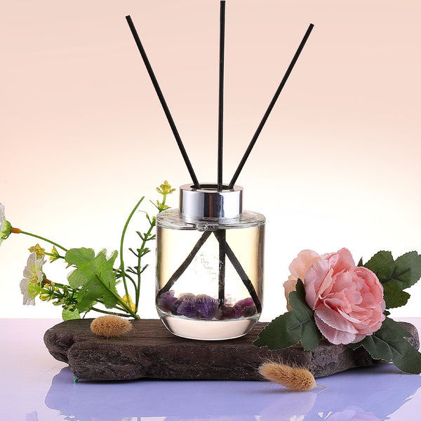 Crystal Reed Diffuser - Tranquility Amethyst Stones