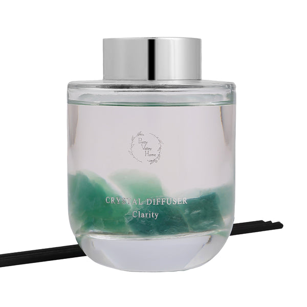 Crystal Reed Diffuser - Clarity Green Fluorite