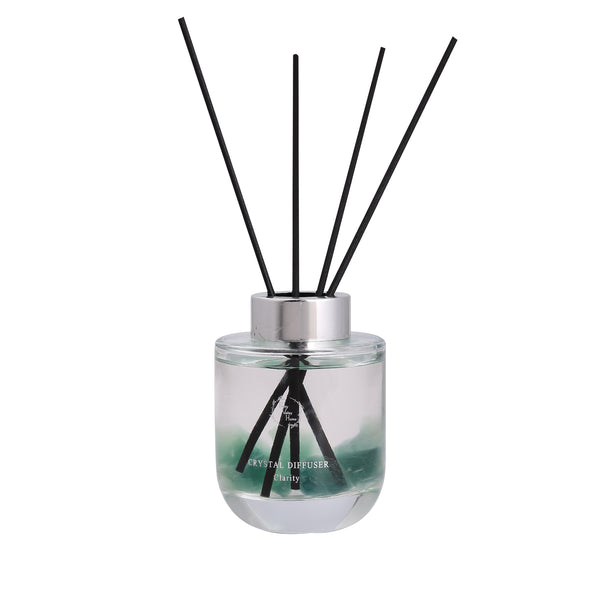 Crystal Reed Diffuser - Clarity Green Fluorite