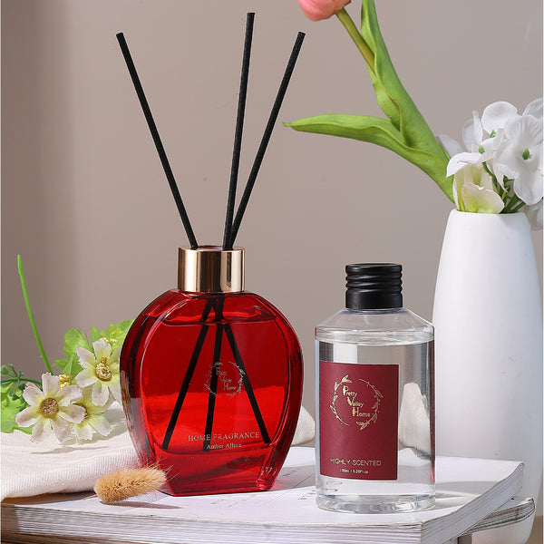 Home Fragrance Diffuser Amber Allure & Refill Gift Box Set