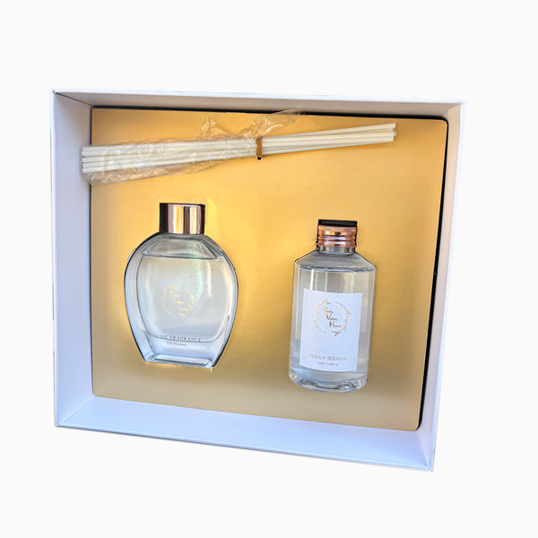 Home Fragrance Diffuser Lily Blossoms & Refill Gift Box Set